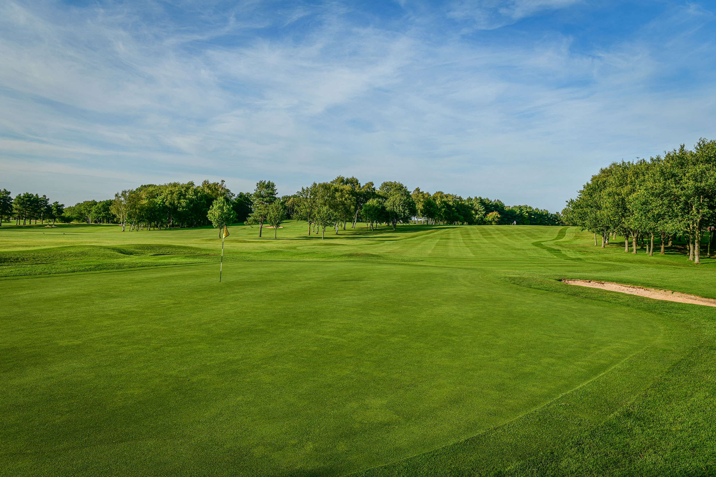 Middlesbrough Golf Club, Teesside, North Yorkshire - 3rd Green & Fairway